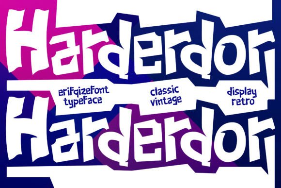 Discovering Harderdor: A Font of Refined Elegance