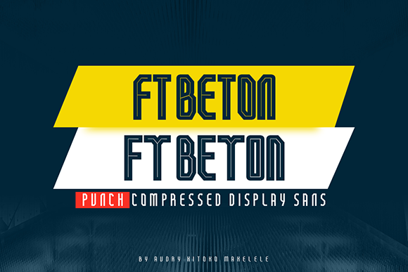 FT Beton: A Modern Display Font for Impactful Designs