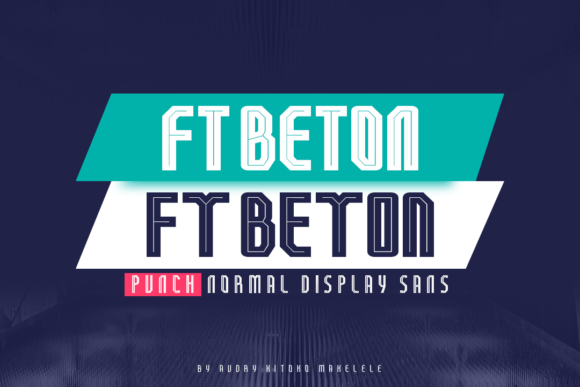 FT Beton Punch: A Modern Typeface for Impactful Designs