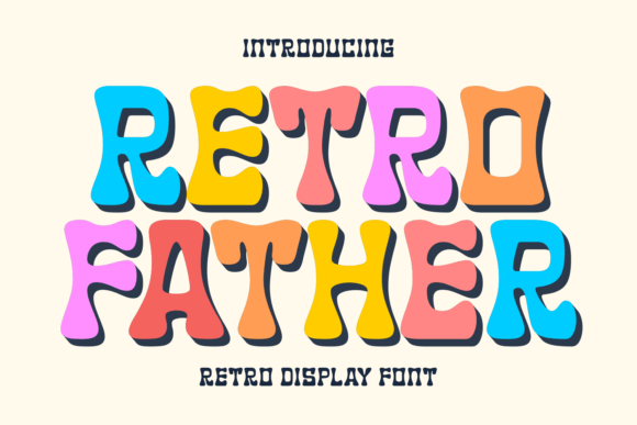 Retro Father: Capturing a Groovy Vibe for Modern Designs